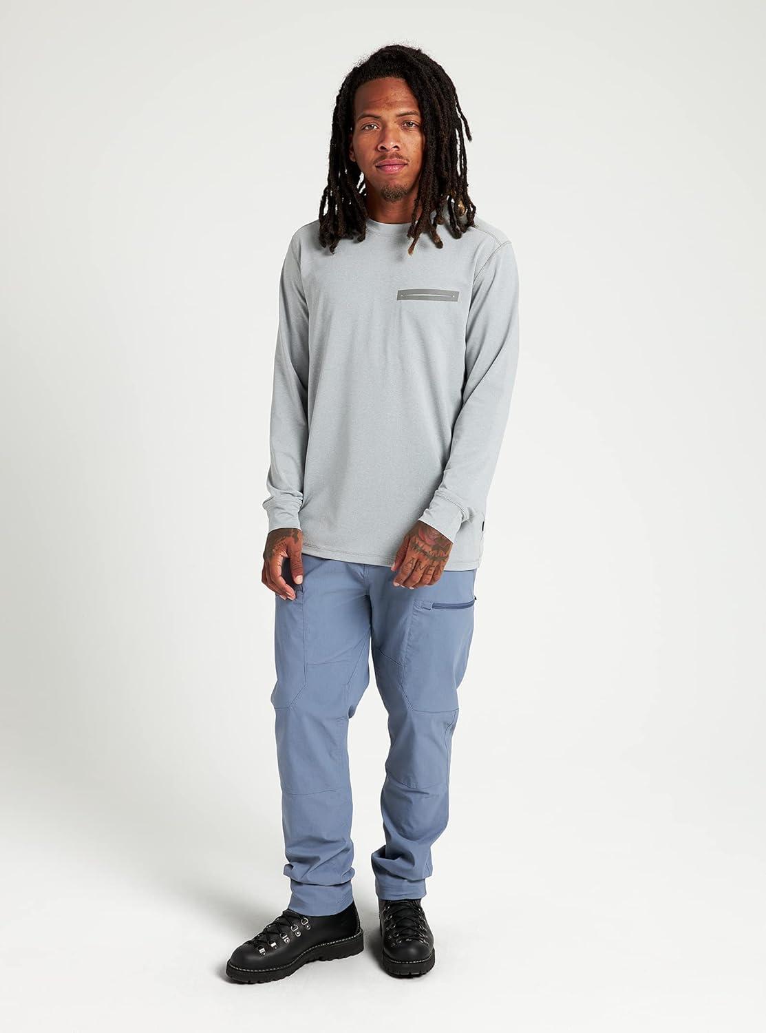 imageBurton Mens Multipath Essential Tech Long Sleeve CrewGray Heather