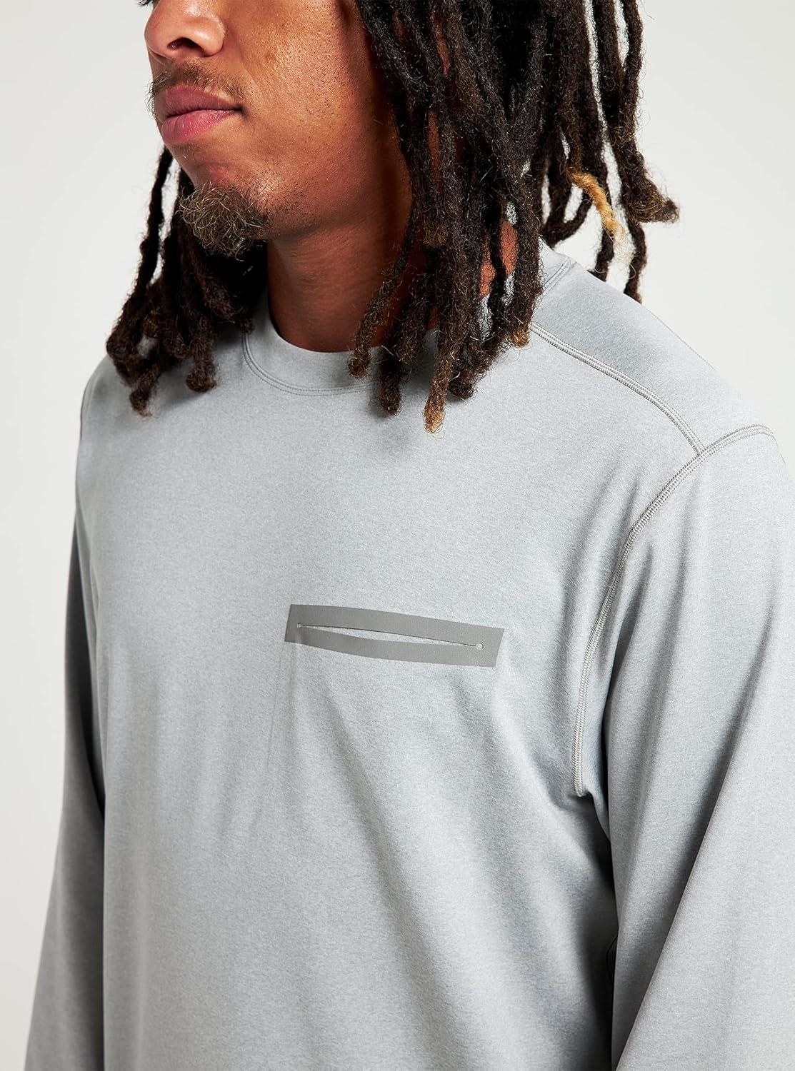 imageBurton Mens Multipath Essential Tech Long Sleeve CrewGray Heather