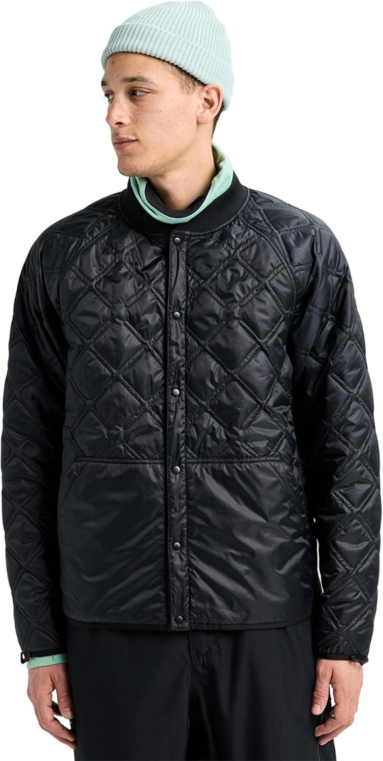imageBurton Mens Reserve 2Layer 3in1 Jacket Waterproof Winter Snowboard Jacket with Removable LinerTrue Black