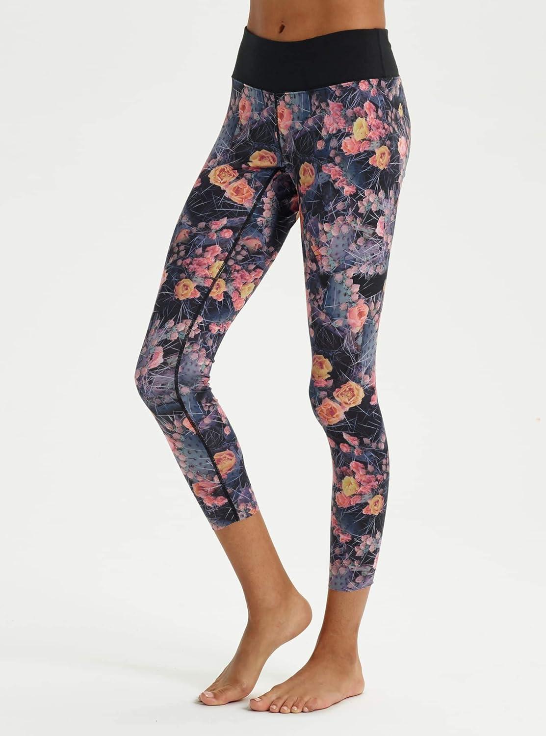 imageBurton Womens Midweight Base Layer PantPrickly PearTrue Black