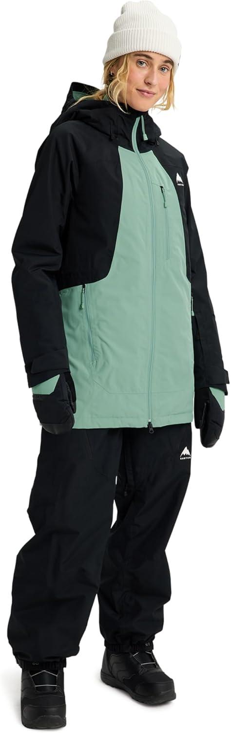imageBurton Womens Reserve 2L Insulated JacketTrue Black Soft Sage