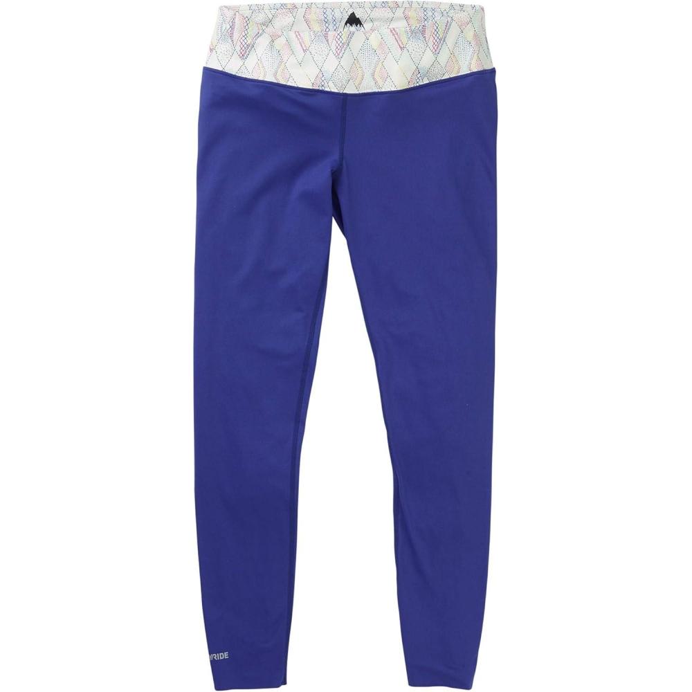 imageBurton Womens Midweight Base Layer PantRoyal BlueDiamond Dot