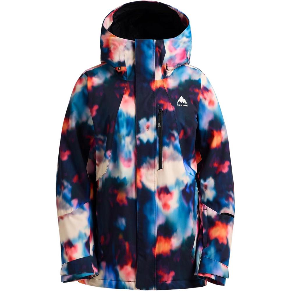 imageBurton Womens Reserve 2Layer Insulated Stretch Jacket  Waterproof Winter Snowboard Jacket with Stretch Fit ampamp HoodFloral Blur