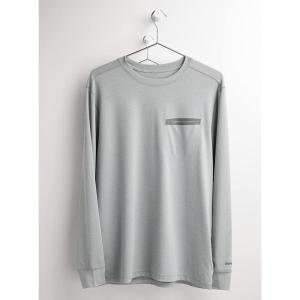 Burton Men’s Multipath Essential Tech Long Sleeve Crew(Gray Heather)
