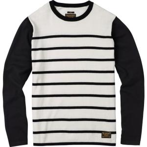 Burton Men’s Stowe Sweater(True Black Stripe)