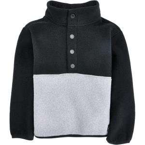 Burton Toddlers’ Cinder Fleece Anorak(True Black/Gray Heather)