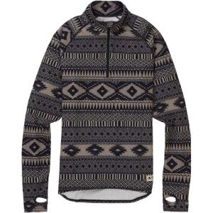 Burton Women’s Expedition Quarter Zip Base Layer(Pelican Freya Weave)
