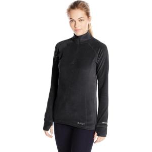 Burton Women’s Expedition Quarter Zip Base Layer(True Black)