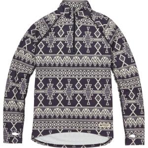 Burton Women’s Expedition Quarter Zip Base Layer(True Black Mojave)