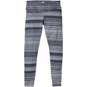 Burton Women’s Midweight Base Layer Pant(Gray Revel Stripe)