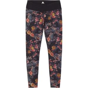 Burton Women’s Midweight Base Layer Pant(Prickly Pear/True Black)