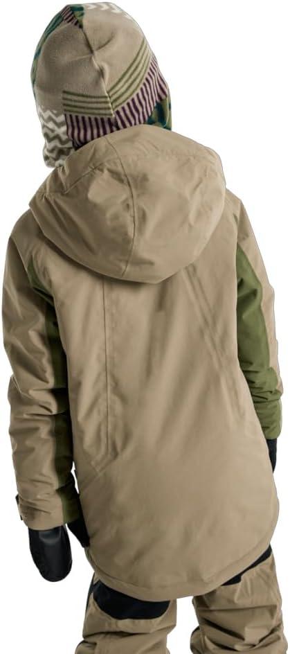 imageBurton Kids Hillslope JacketSummit TaupeForest Moss
