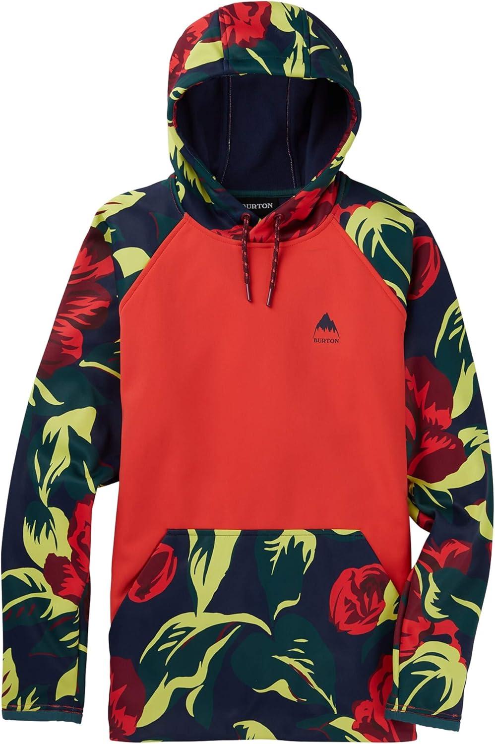 imageBurton Womens Crown Weatherproof Pullover FleeceHibiscus Pink Oversized FloralHibiscus Pink