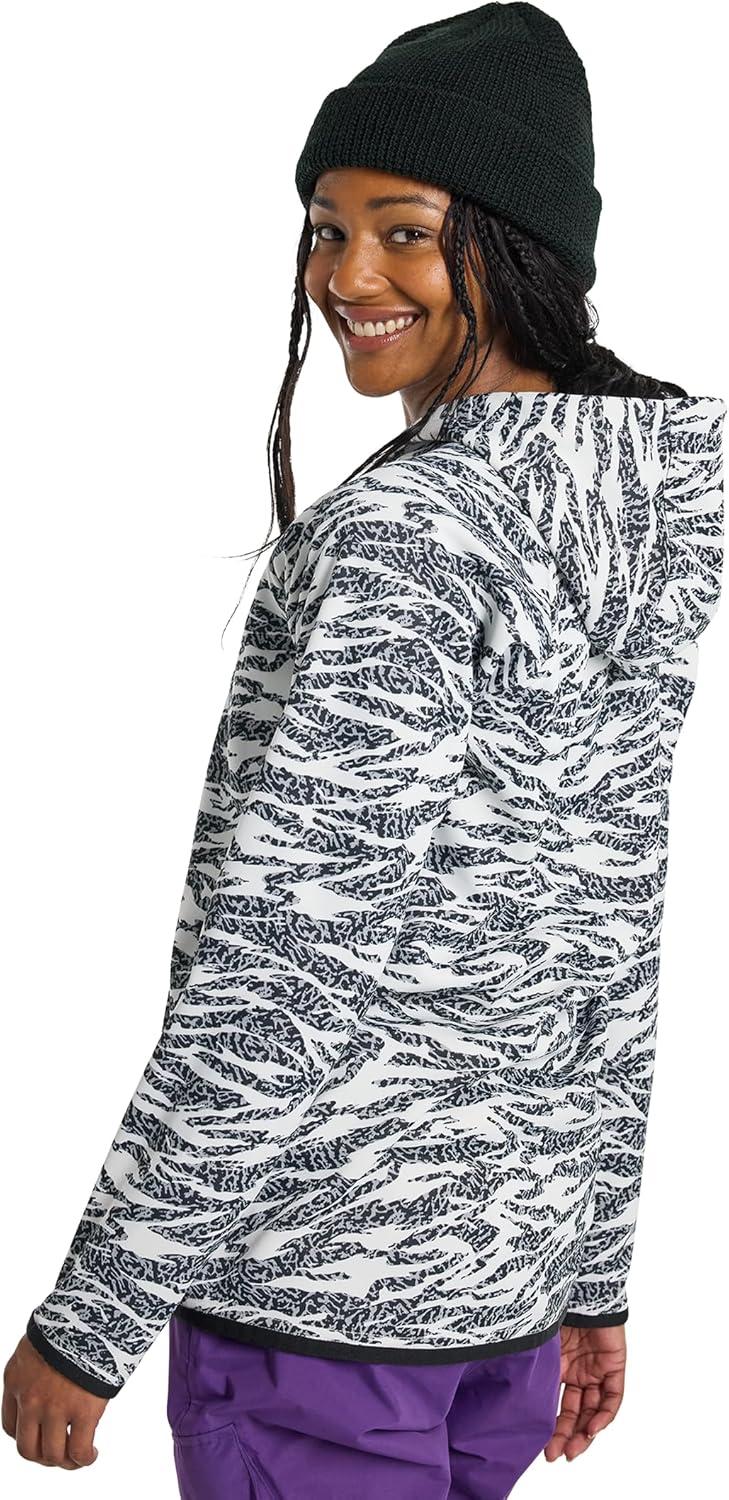 imageBurton Womens Crown Weatherproof Pullover FleeceZebra Camo