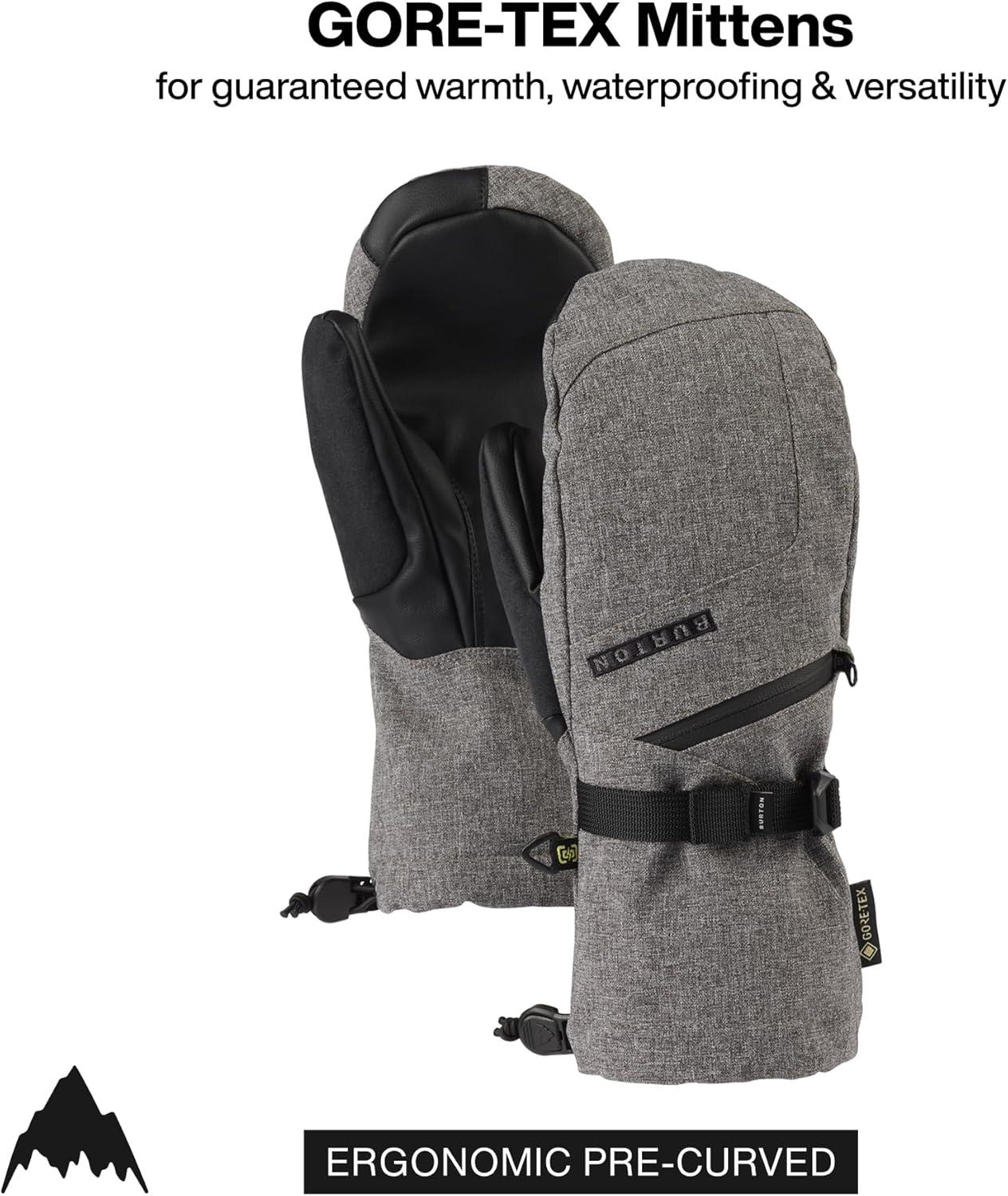 imageBurton Womens GoreTEX MittensGray Heather
