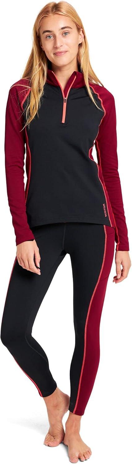 imageBurton Womens Heavyweight X Base Layer PantMulled Berry