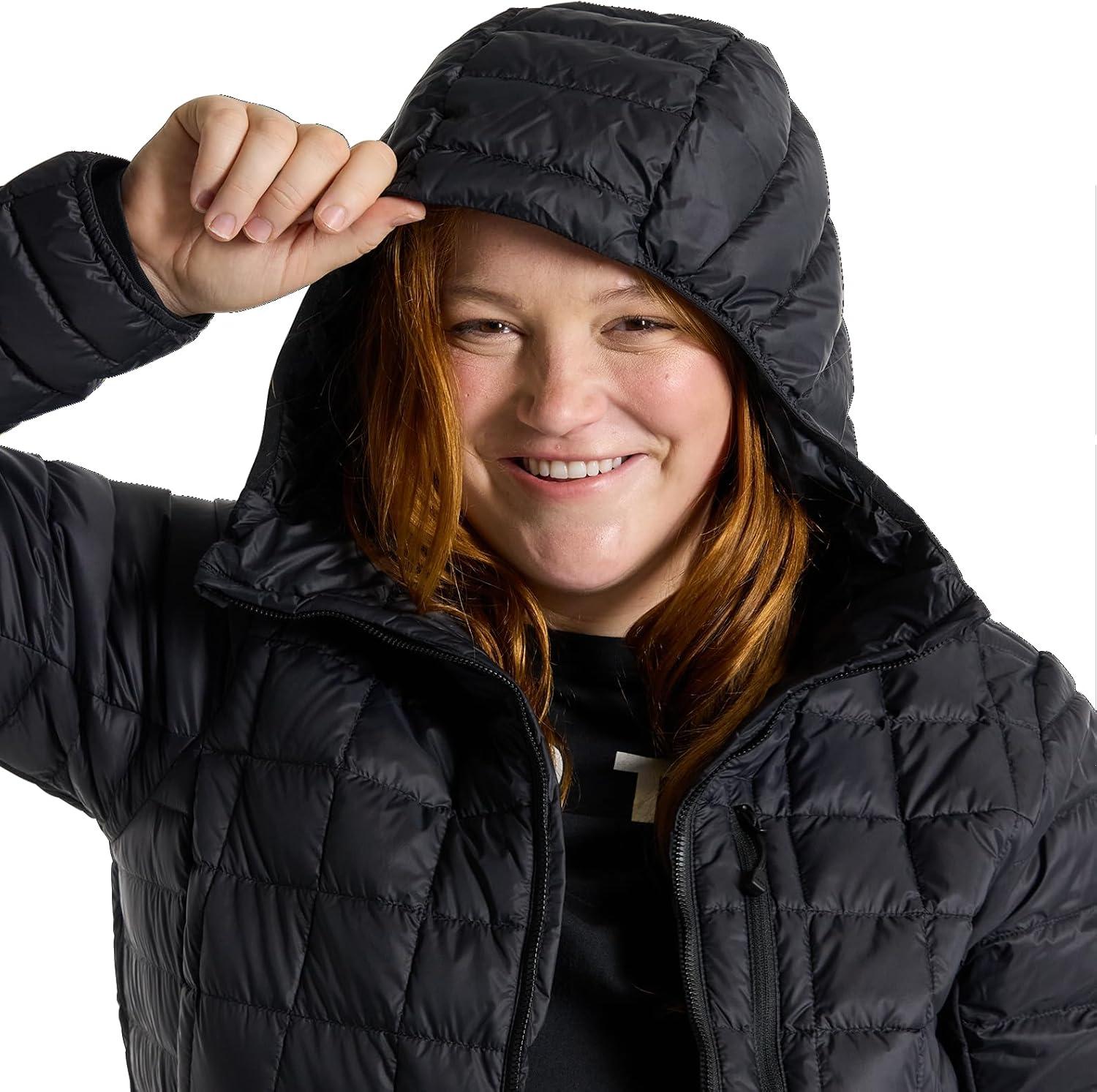 imageBurton Womens MidHeat Hooded Down Insulated JacketTrue Black