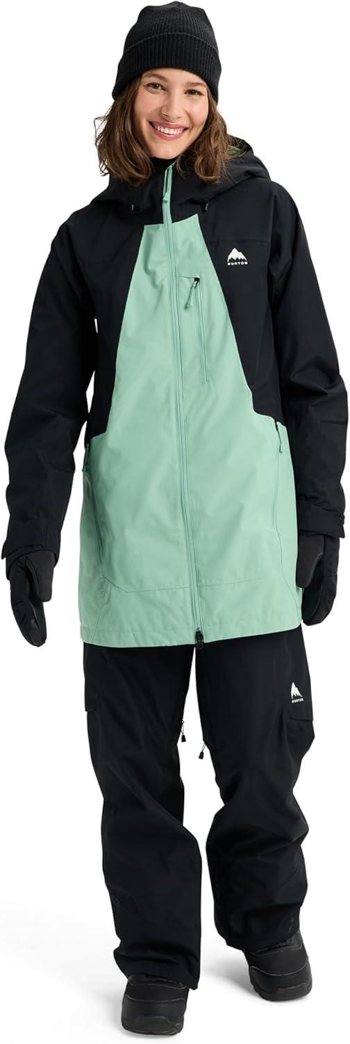 imageBurton Womens Reserve 2L 20K Snow JacketTrue Black Soft Sage
