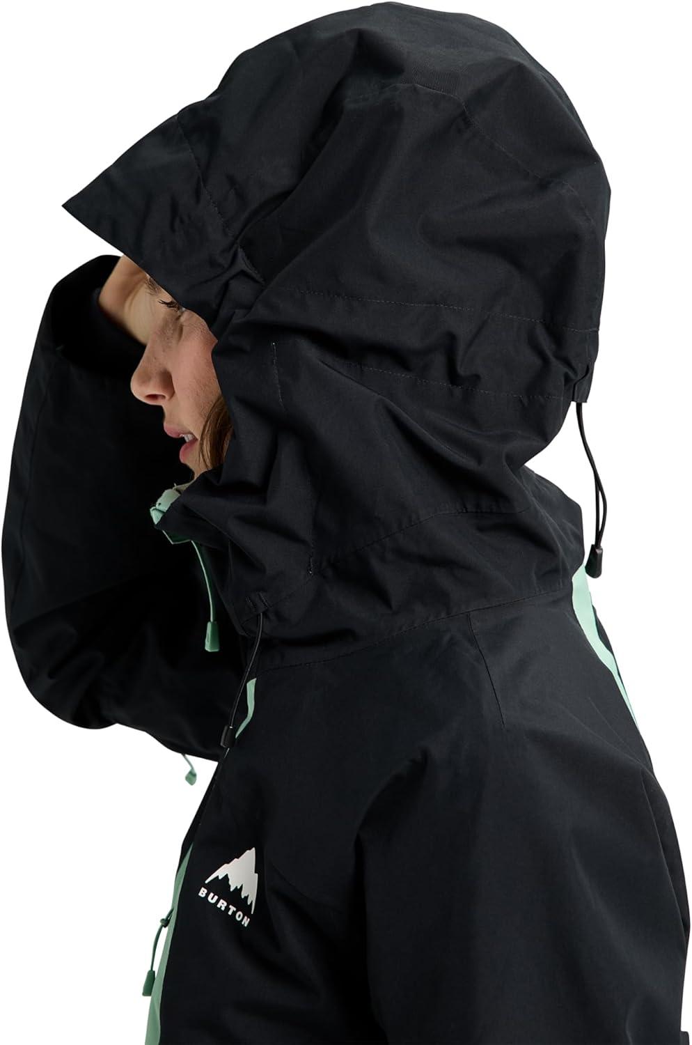 imageBurton Womens Reserve 2L 20K Snow JacketTrue Black Soft Sage