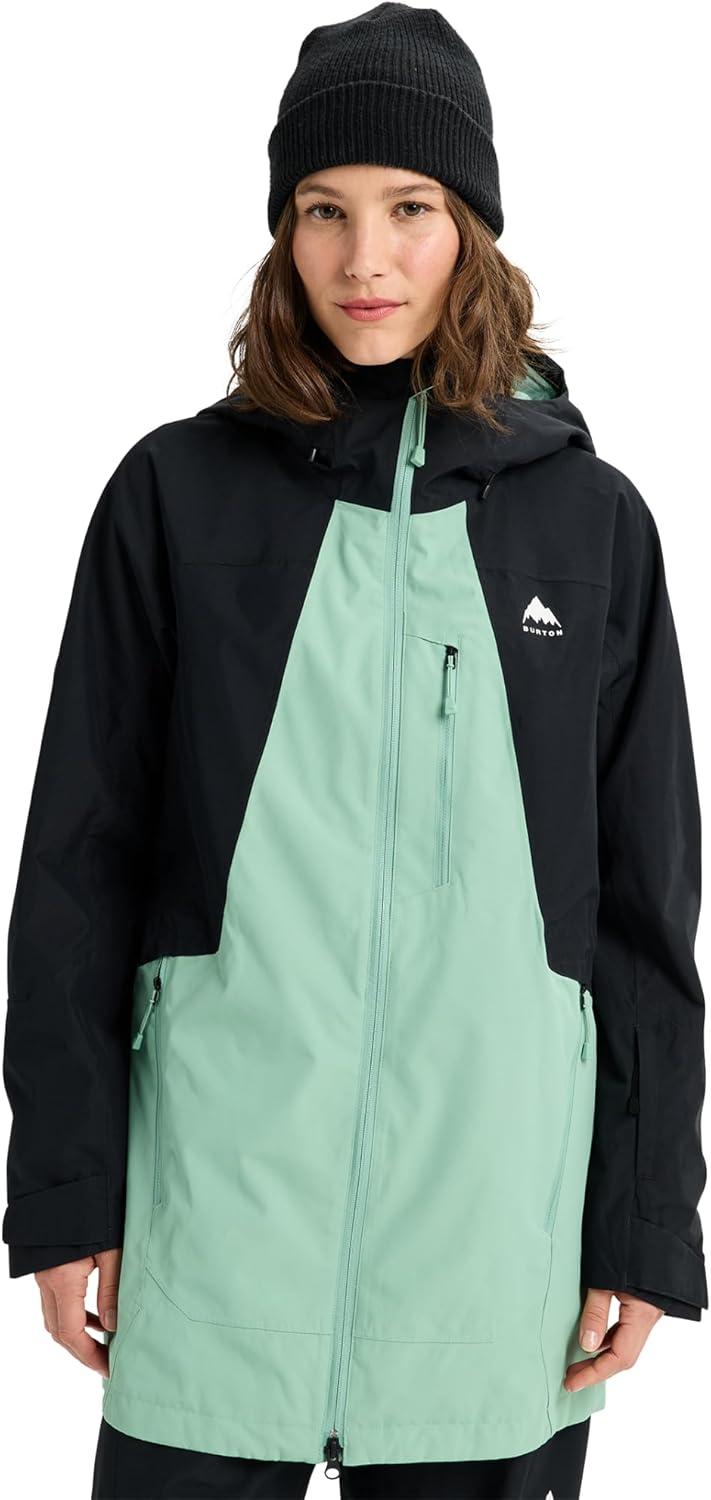 imageBurton Womens Reserve 2L 20K Snow JacketTrue Black Soft Sage