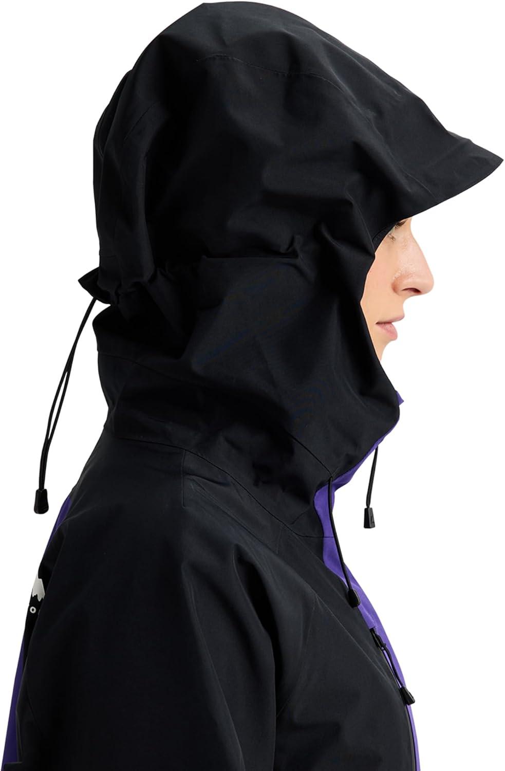 imageBurton Womens Reserve GORETEX 2L JacketPrism Violet True Black Gray Cloud
