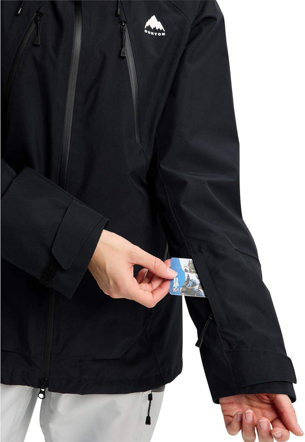 imageBurton Womens Reserve GORETEX 2L JacketTrue Black