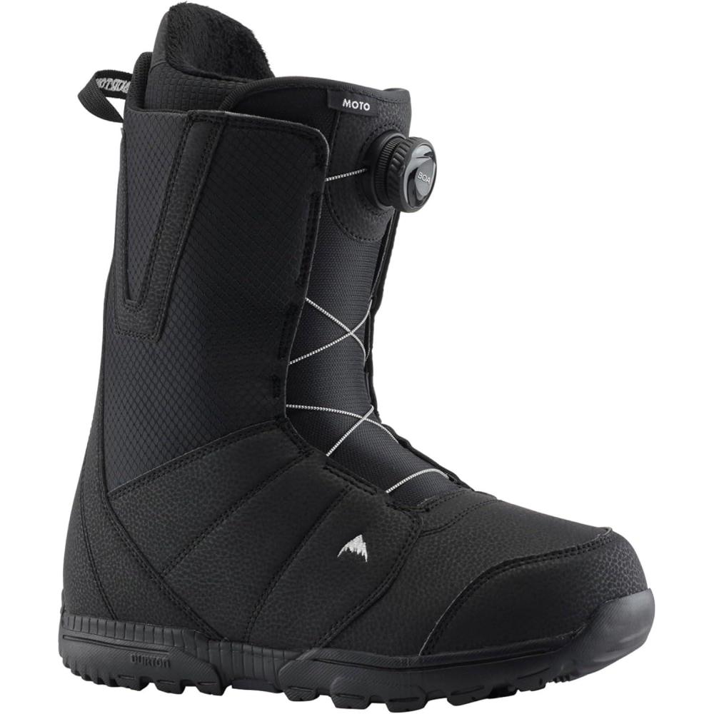 imageBurton Mens Moto BOA Wide Fit Snowboard BootsBlack