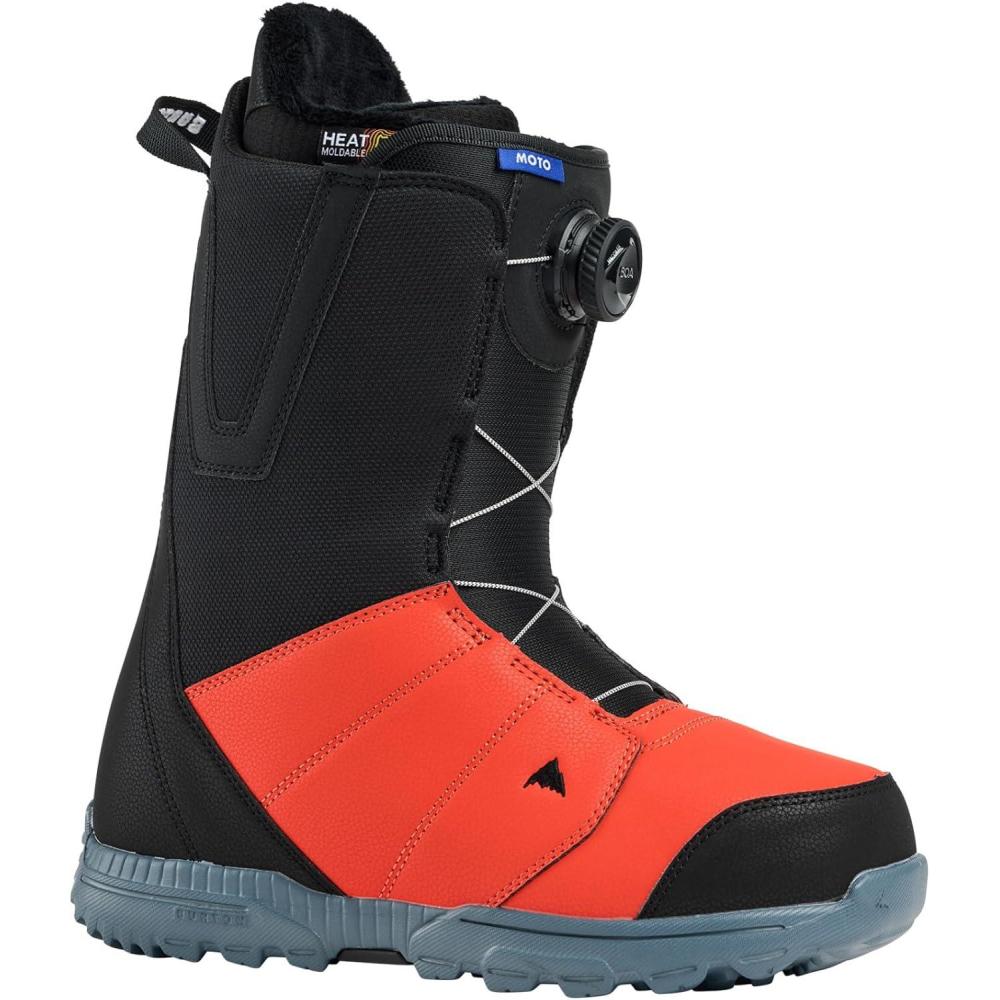 imageBurton Moto BOA Mens Snowboard BootsBlkFstred