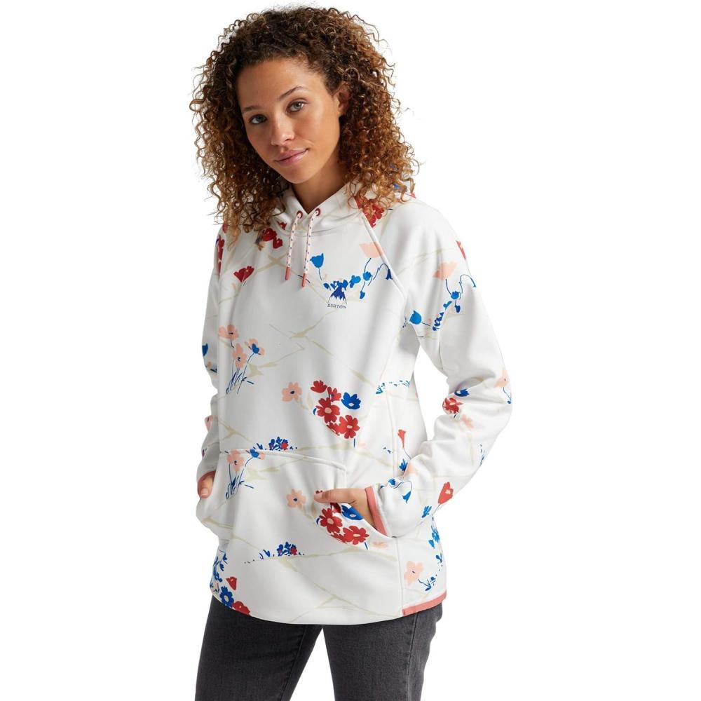 imageBurton Womens Crown Weatherproof Pullover FleeceStout White Landscape Floral