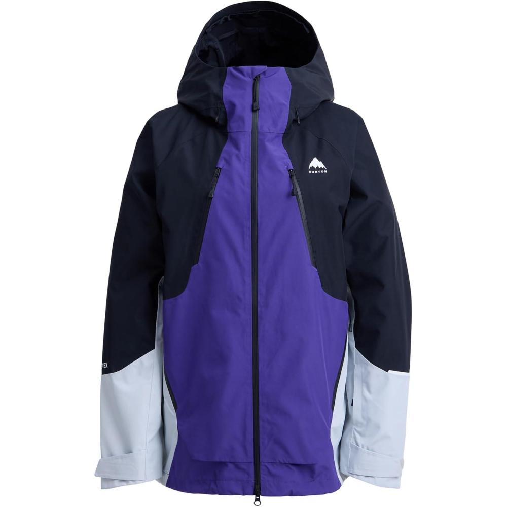 imageBurton Womens Reserve GORETEX 2L JacketPrism Violet  True Black  Gray Cloud