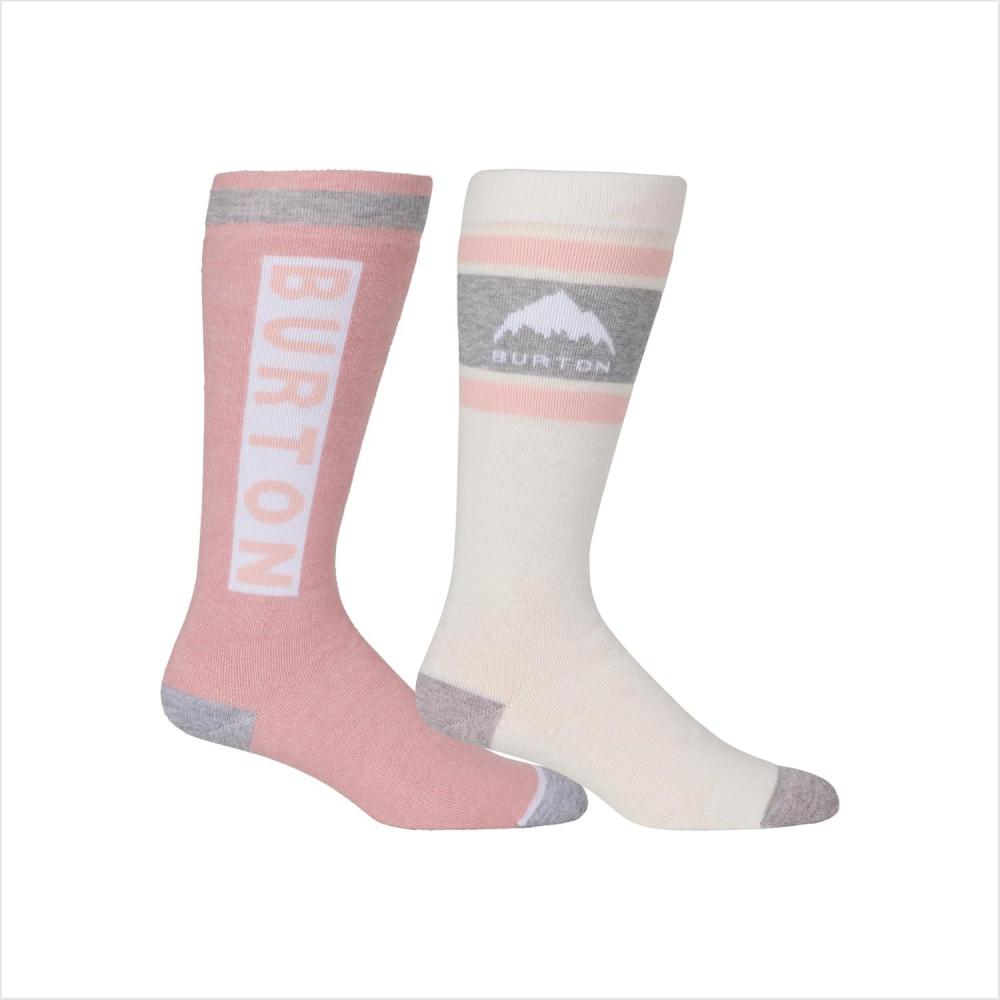 imageBurton Womens Weekend Midweight Socks 2 PackStout White