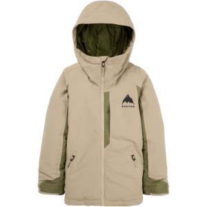 Burton Kids’ Hillslope Jacket(Summit Taupe/Forest Moss)