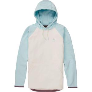 Burton Women’s Crown Weatherproof Pullover Fleece(Iced Aqua/Stout White)