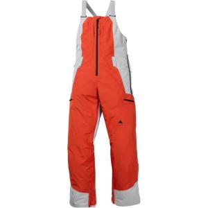 Burton Women’s Reserve GORE-TEX 2L Bib Pants – Fiesta Red/Gray Cloud, M