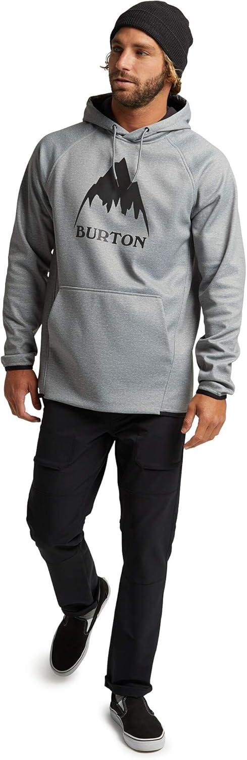 imageBurton Mens Crown Weatherproof Pullover FleeceGray Heather