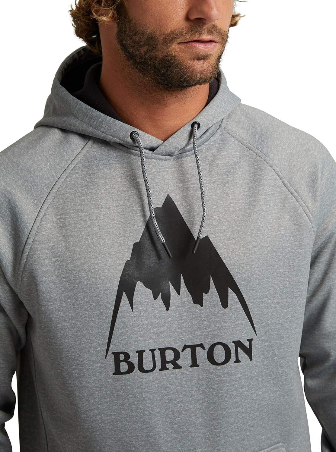 imageBurton Mens Crown Weatherproof Pullover FleeceGray Heather