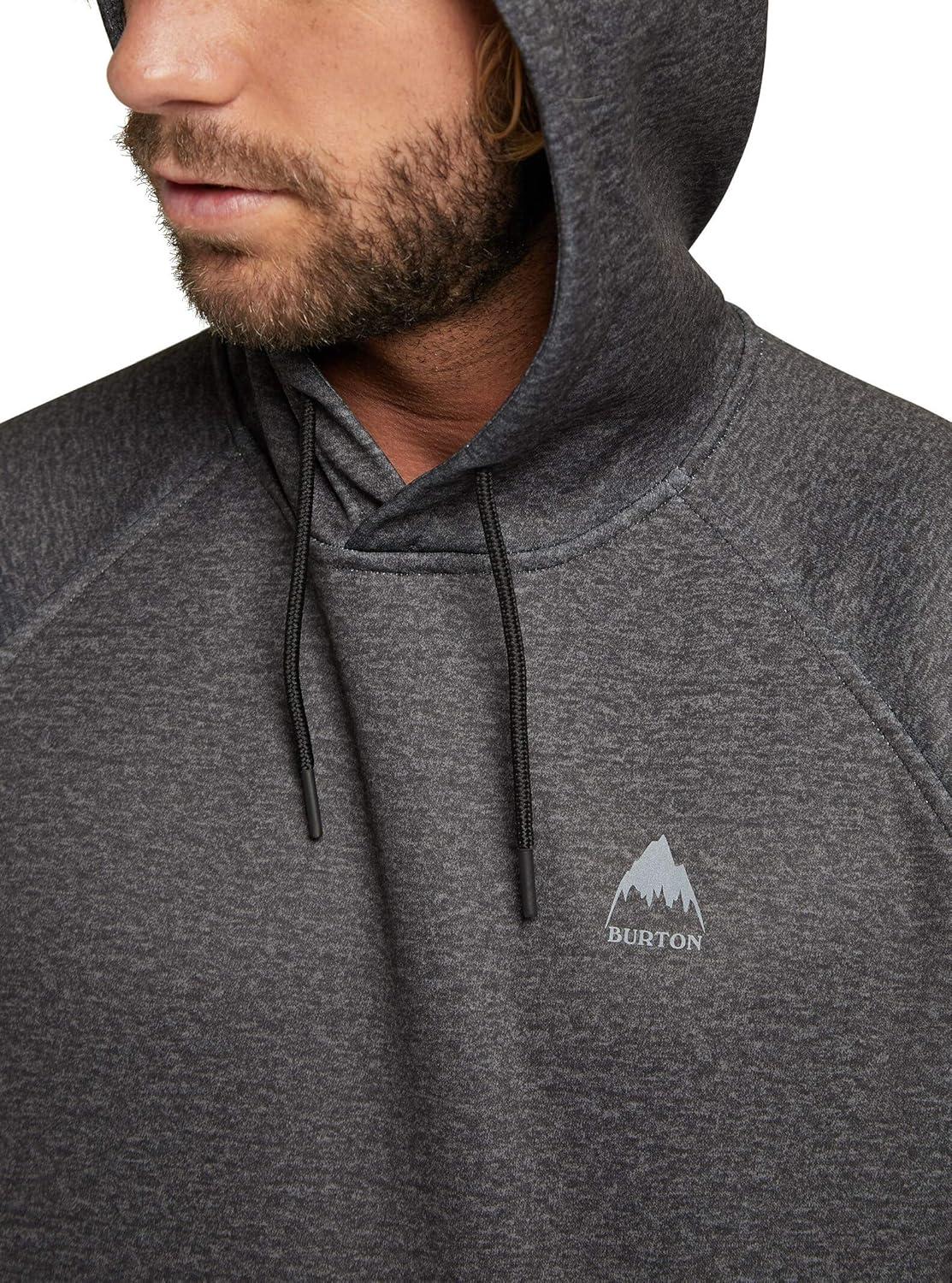 imageBurton Mens Crown Weatherproof Pullover FleeceTrue Black Heather
