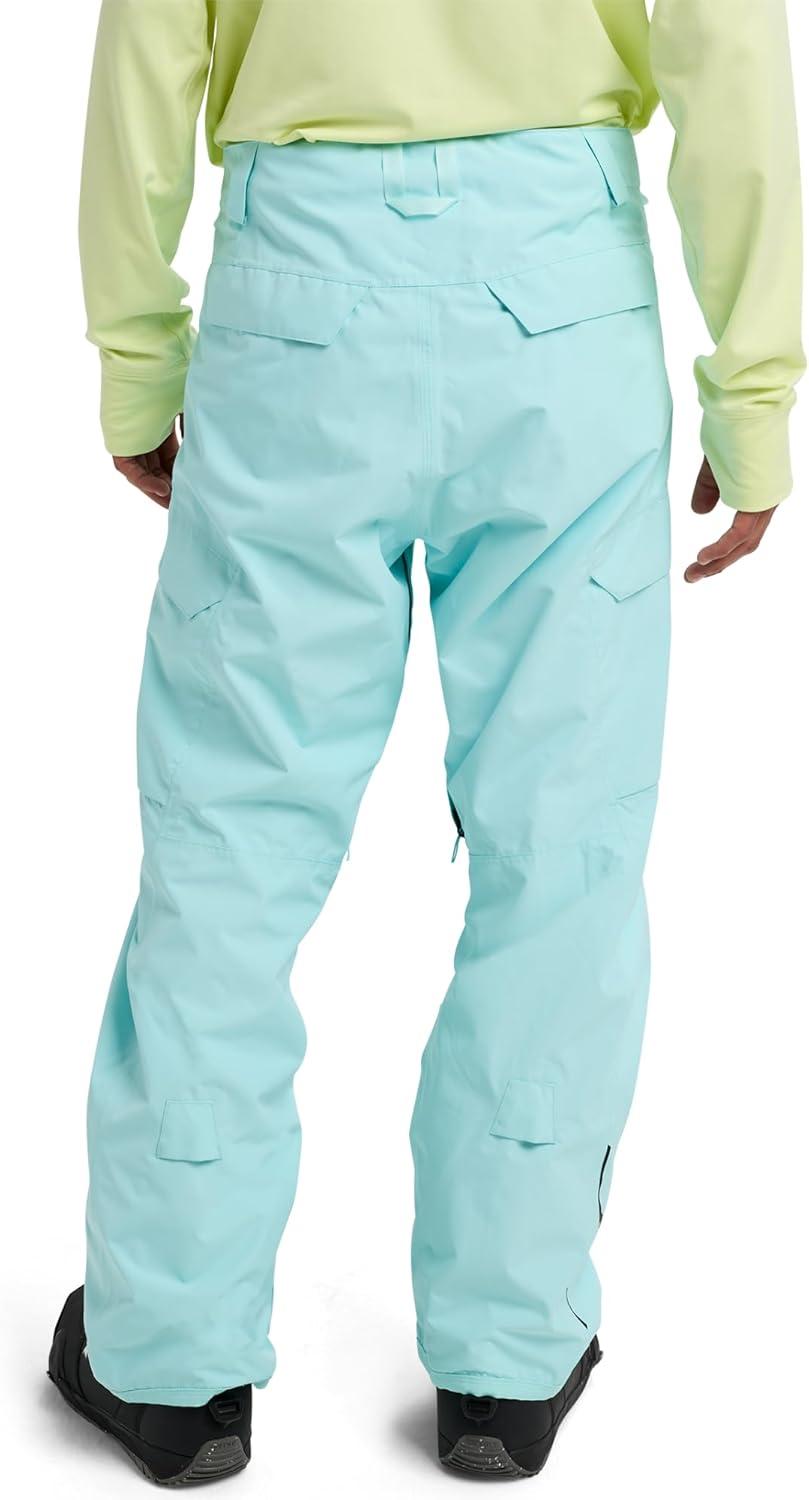 imageBurton Mens Reserve 2Layer Pants Waterproof Winter Snowboard Pants Perfect for LayeringLight Teal