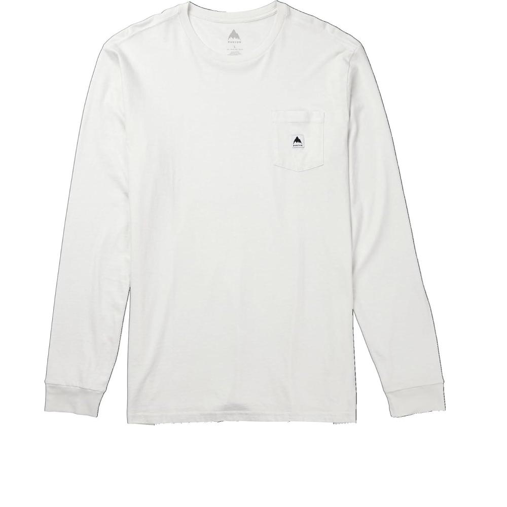 imageBurton Mens Colfax Long Sleeve TShirtStout White