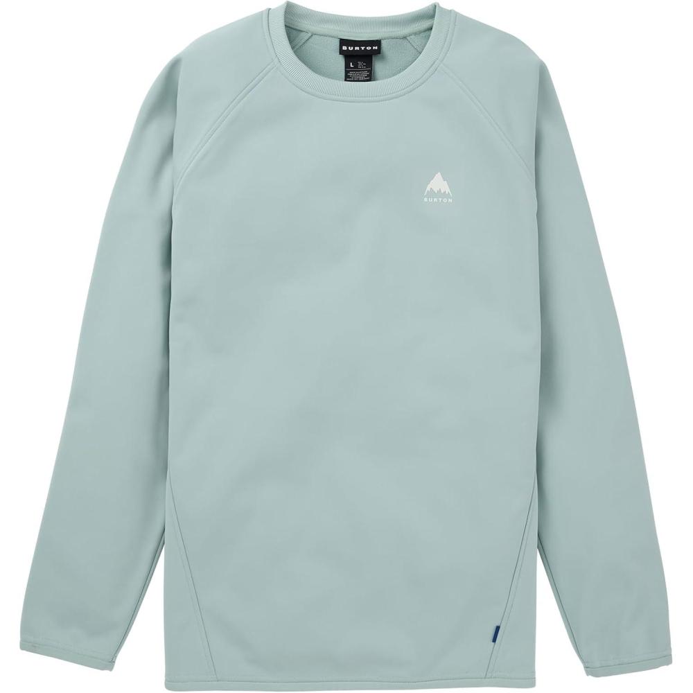 imageBurton Mens Crown Weatherproof Pullover Crewneck FleecePetrol Green