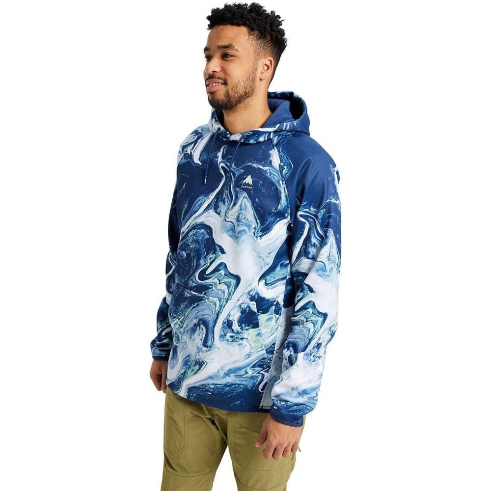 imageBurton Mens Crown Weatherproof Pullover FleeceDress Blue Maalavidaa