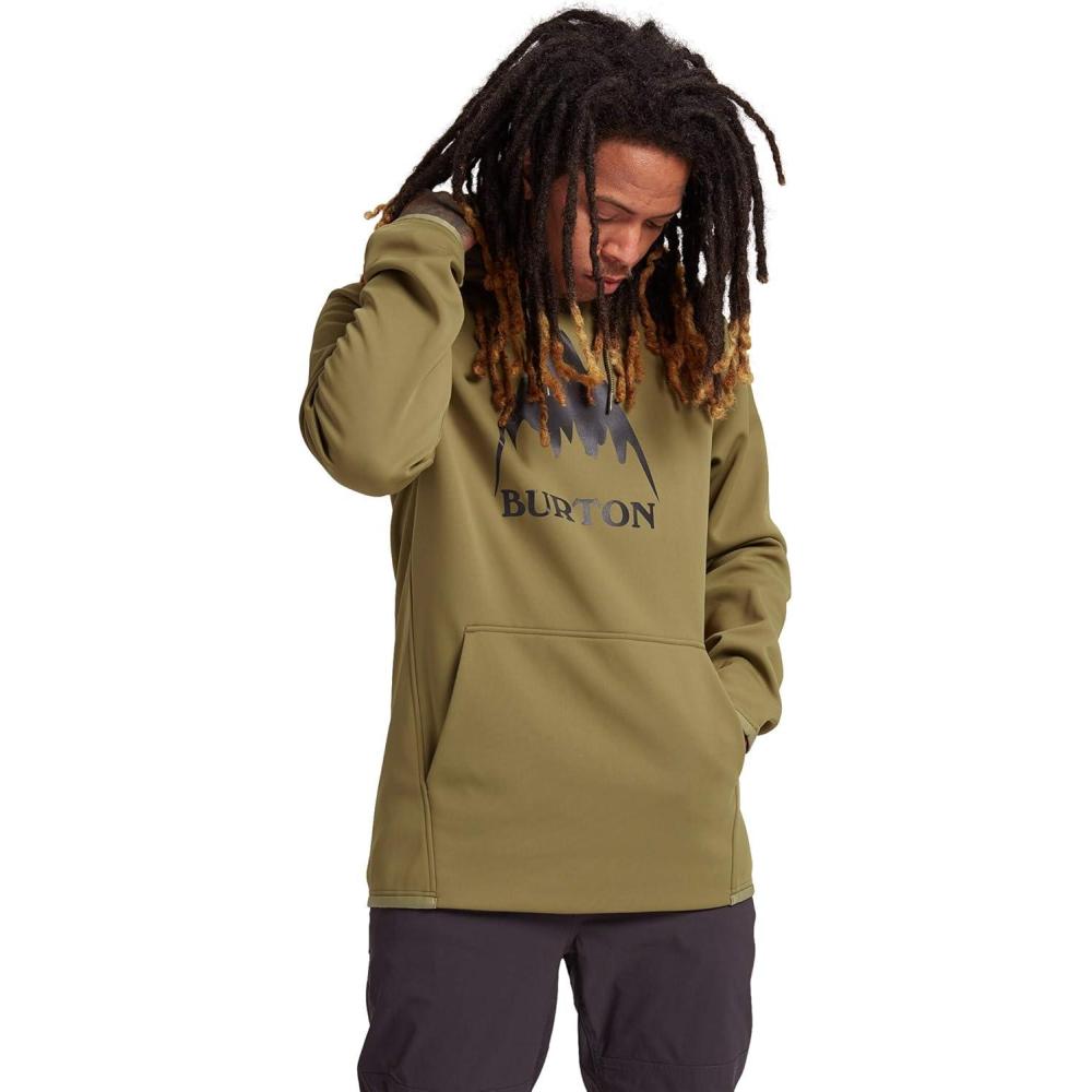 imageBurton Mens Crown Weatherproof Pullover FleeceMartini Olive