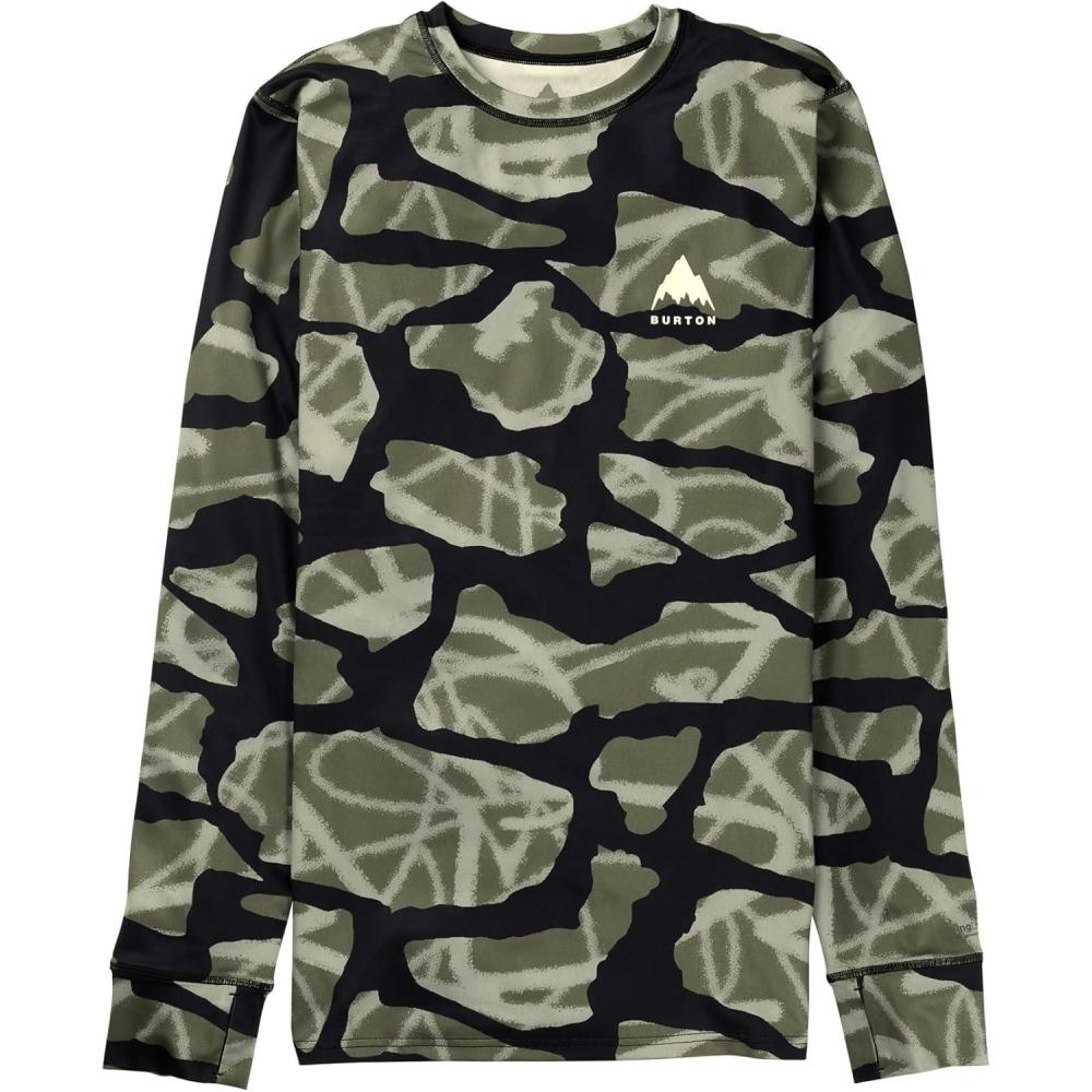 imageBurton Mens Lightweight X Base Layer CrewneckGraffiti Camo