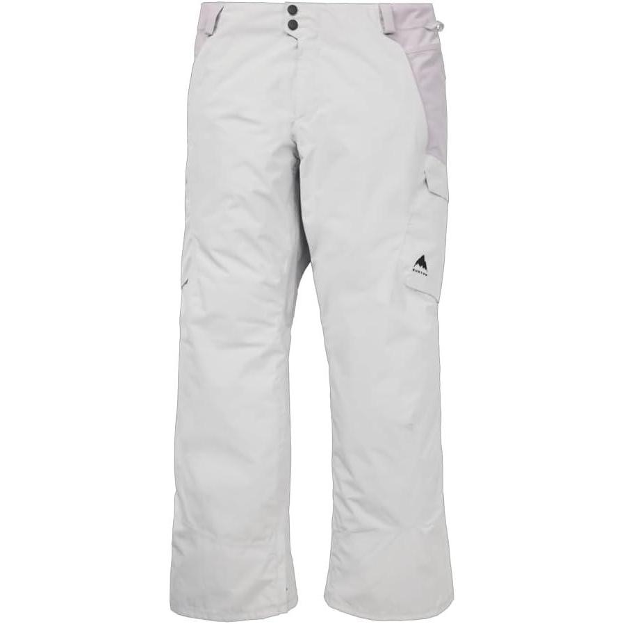 imageBurton Mens Reserve 2Layer Pants Waterproof Winter Snowboard Pants Perfect for LayeringGray Cloud Washed Lavender