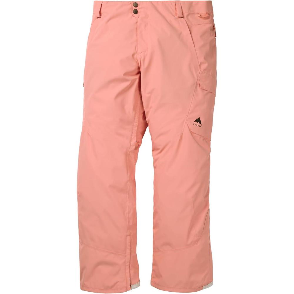 imageBurton Mens Reserve 2Layer Pants Waterproof Winter Snowboard Pants Perfect for LayeringSunrise Coral