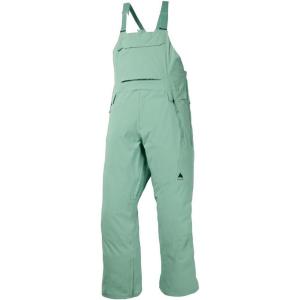 Burton Men’s Reserve 2-Layer Bib Pants – Waterproof Winter Snowboard Bib Pants – Perfect for Layering(Soft Sage)