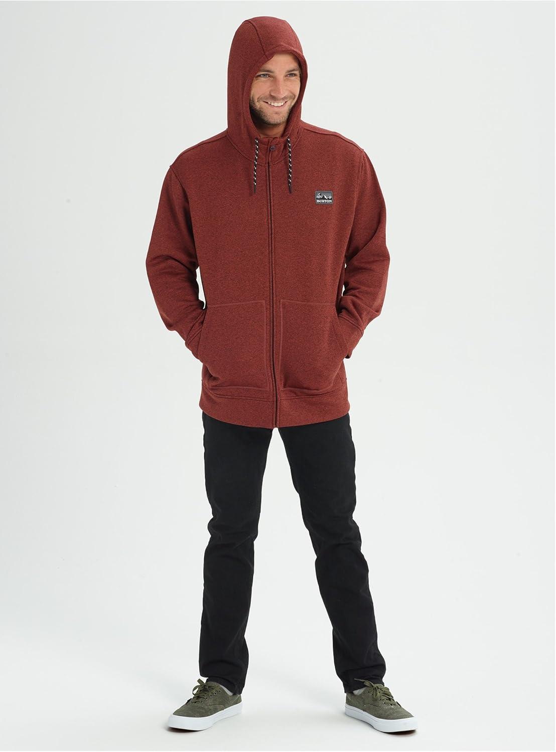 imageBurton Mens Oak FullZip HoodieBitters Heather