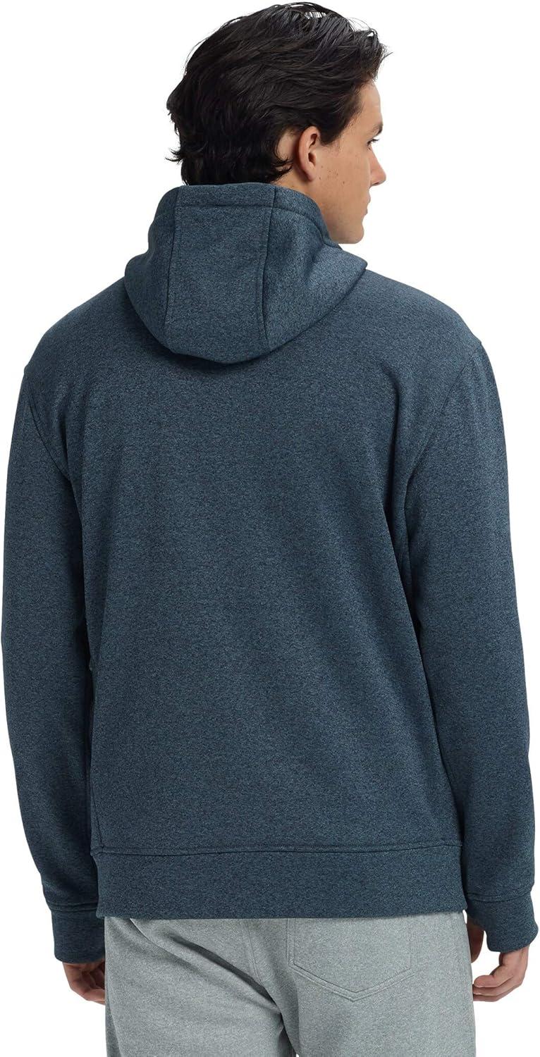 imageBurton Mens Oak FullZip HoodieDress Blue Heather