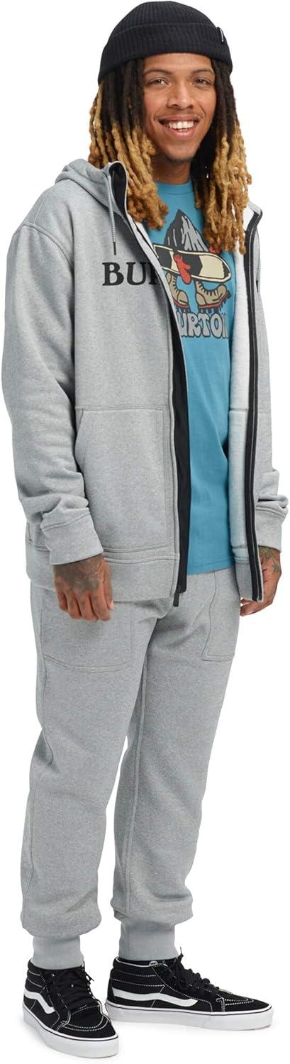 imageBurton Mens Oak FullZip HoodieGray Heather