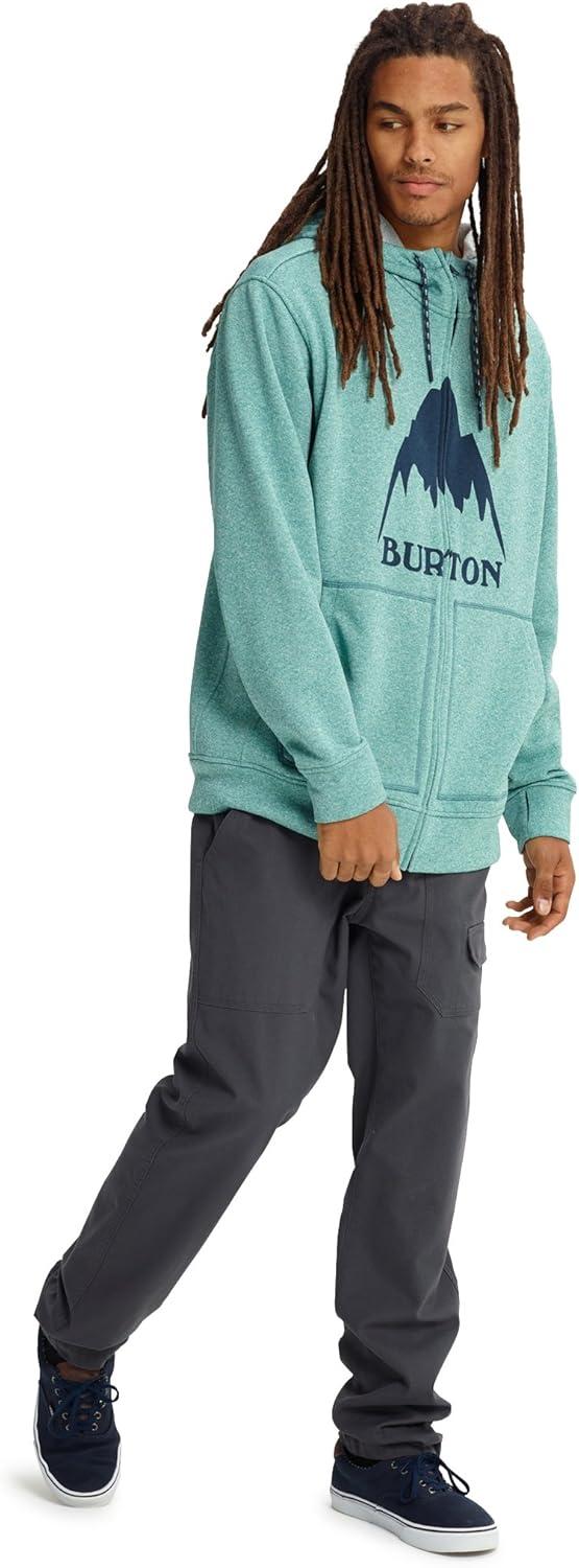 imageBurton Mens Oak FullZip HoodieTrellis Heather
